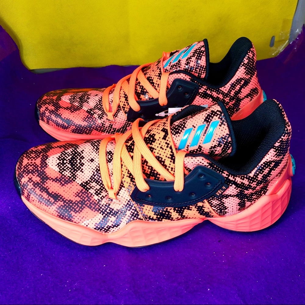 Adidas Harden 4 Gila Monster Men’s Size 5 EF9944 - Picture 1 of 12